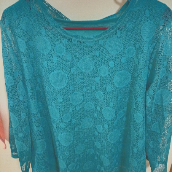 Keren Hart Aqua Pull over - Picture 1 of 2